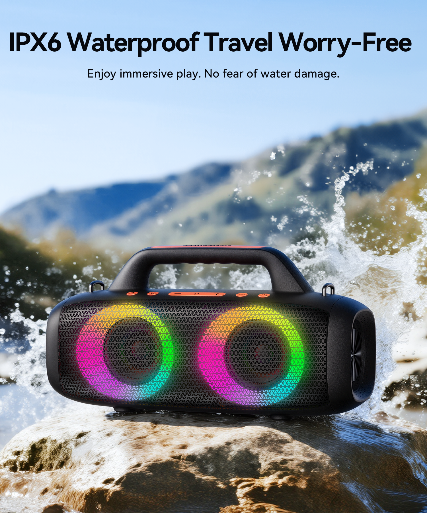 BassBloom Roar 1 Portable Bluetooth Speaker