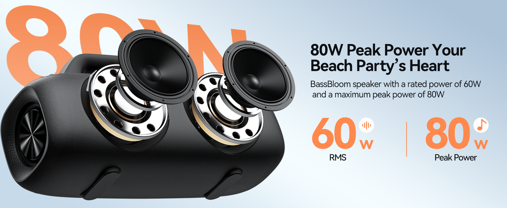 BassBloom Roar 1 Portable Bluetooth Speaker