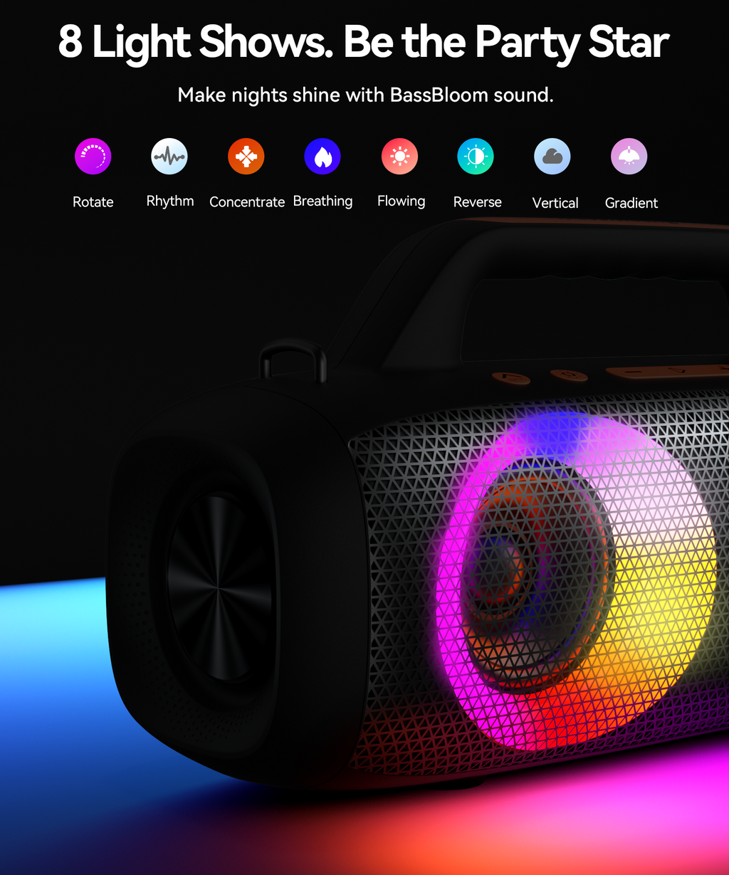 BassBloom Roar 1 Portable Bluetooth Speaker