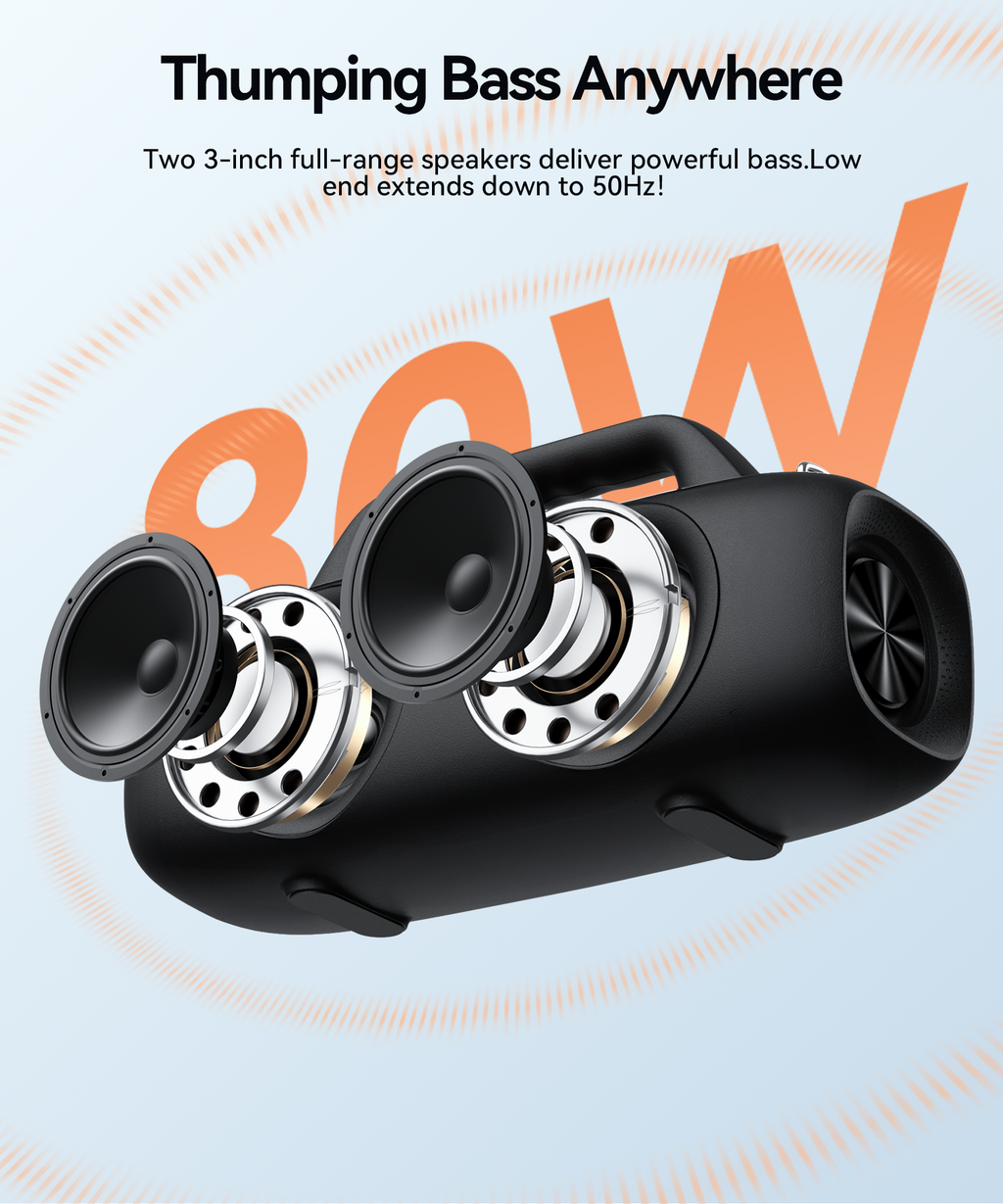 BassBloom Roar 1 Portable Bluetooth Speaker